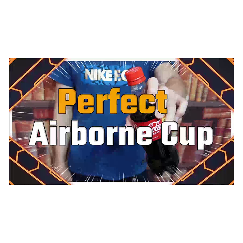 Perfect Airborne Glass & Acrylic cup (Perrier) by Tejinaya Magic - Trick wwww.magiedirecte.com