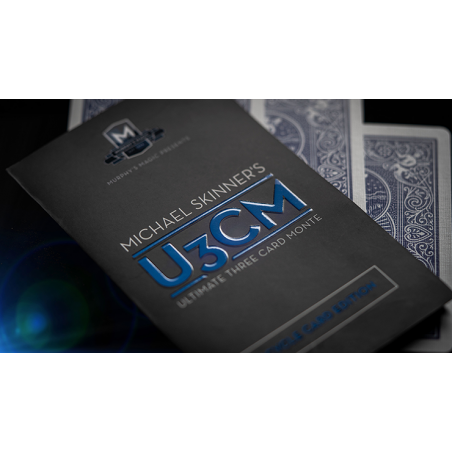 Michael Skinner's Ultimate 3 Card Monte BLUE - Murphy's Magic Supplies Inc. wwww.magiedirecte.com