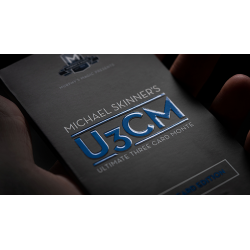 Michael Skinner's Ultimate 3 Card Monte BLUE by Murphy's Magic Supplies Inc.  - Trick wwww.magiedirecte.com