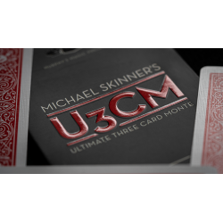 Michael Skinner's Ultimate 3 Card Monte RED by Murphy's Magic Supplies Inc.  - Trick wwww.magiedirecte.com