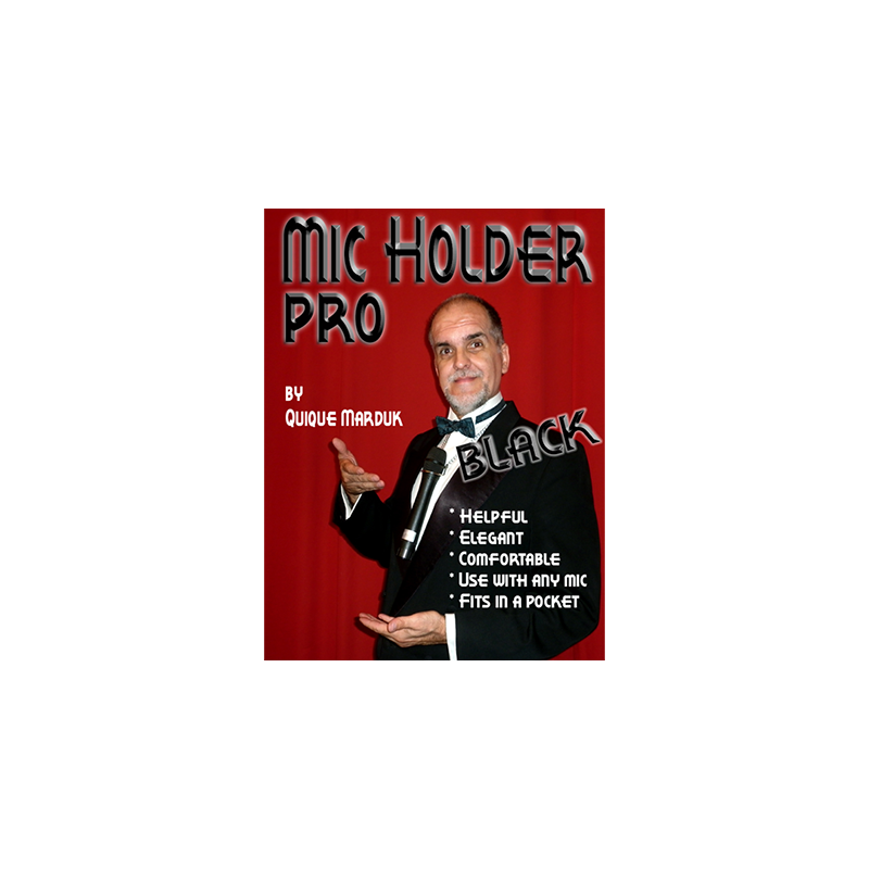 Pro Mic Holder (Noir) by Quique marduk - Trick wwww.magiedirecte.com