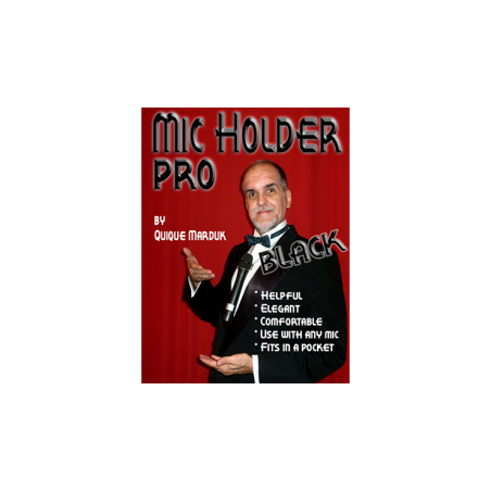 Pro Mic Holder (Noir) by Quique marduk - Trick wwww.magiedirecte.com