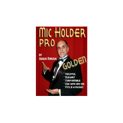 Pro Mic Holder (Or) by Quique marduk - Trick wwww.magiedirecte.com