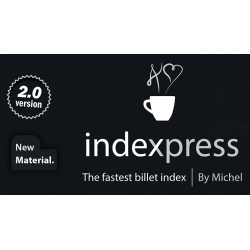 Indexpress 2.0 (Gimmick and Online Instructions) by Vernet Magic - Trick wwww.magiedirecte.com