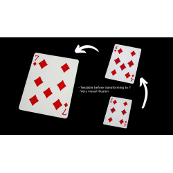 Glitch Card (Bleu) - Tumi Magic wwww.magiedirecte.com