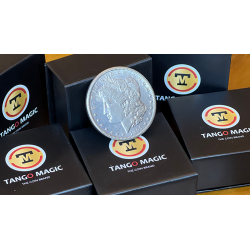 Replica Morgan Magnetic Coin (Gimmicks and Online Instructions) by Tango Magic - Trick wwww.magiedirecte.com