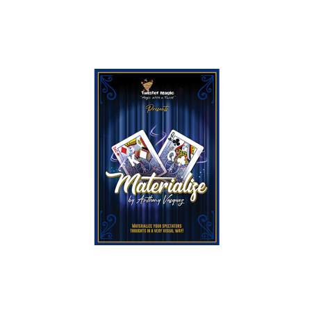 MATERIALIZE (KD) by Anthony Vasquez & Twister Magic - Trick wwww.magiedirecte.com