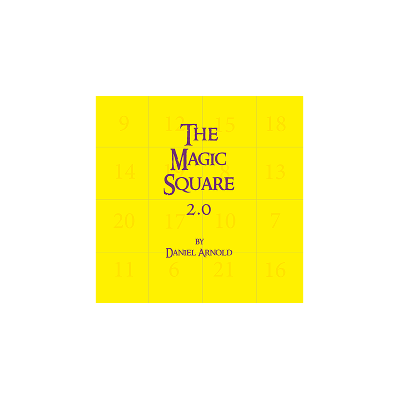 Magic Square 2.0 by Daniel Arnold - Book wwww.magiedirecte.com