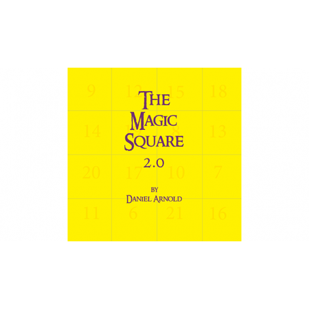 Magic Square 2.0 by Daniel Arnold - Book wwww.magiedirecte.com