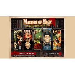 Masters of Magic Bookmarks Set 1. by David Fox - Trick wwww.magiedirecte.com