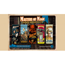 Masters of Magic Bookmarks Set Master Collection by David Fox - Trick wwww.magiedirecte.com