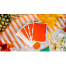 Summer NOC Pro Sunset (Orange) Playing Cards wwww.magiedirecte.com