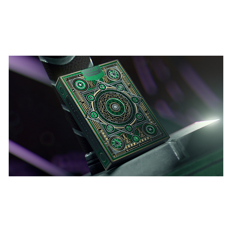 Avengers: Green Edition Playing Cards by theory11