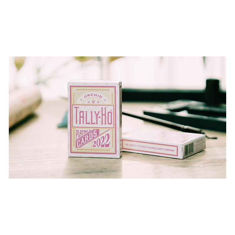 Tally-Ho Orchid by US Playing Card Co wwww.magiedirecte.com