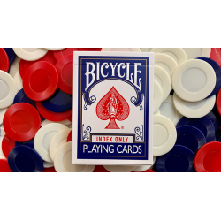 Stripper Bicycle Index Only Blue Playing Cards wwww.magiedirecte.com