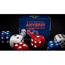 NON GIMMICKED DICE 6 PACK/MIXED by Tony Anverdi - Trick wwww.magiedirecte.com