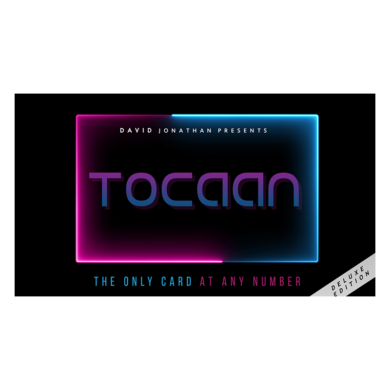 TOCAAN Deluxe Edition (Gimmicks and Online Instructions) by David Jonathan - Trick wwww.magiedirecte.com