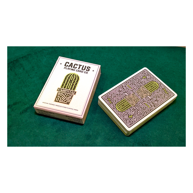 Cactus (Pink Quartz) Playing Cards wwww.magiedirecte.com