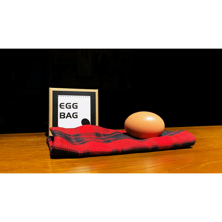 EGG BAG RED PLAID - Bacon Magic wwww.magiedirecte.com