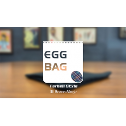 EGG BAG BLUE PLAID - Bacon Magic wwww.magiedirecte.com