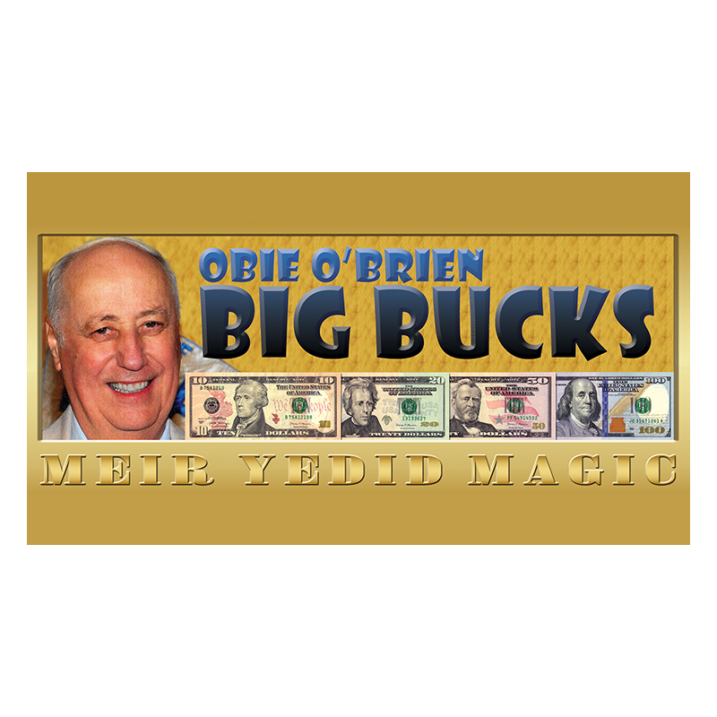 Big Bucks US Dollar (Gimmicks and Online Instructions) by Obie O'Brien - Trick wwww.magiedirecte.com