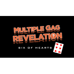 MULTIPLE GAG PREDICTION SIX OF HEARTS - PlayTime Magic DEFMA wwww.magiedirecte.com