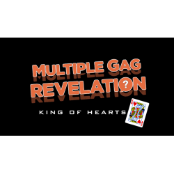 MULTIPLE GAG PREDICTION KING OF HEARTS by PlayTime Magic DEFMA - Trick wwww.magiedirecte.com