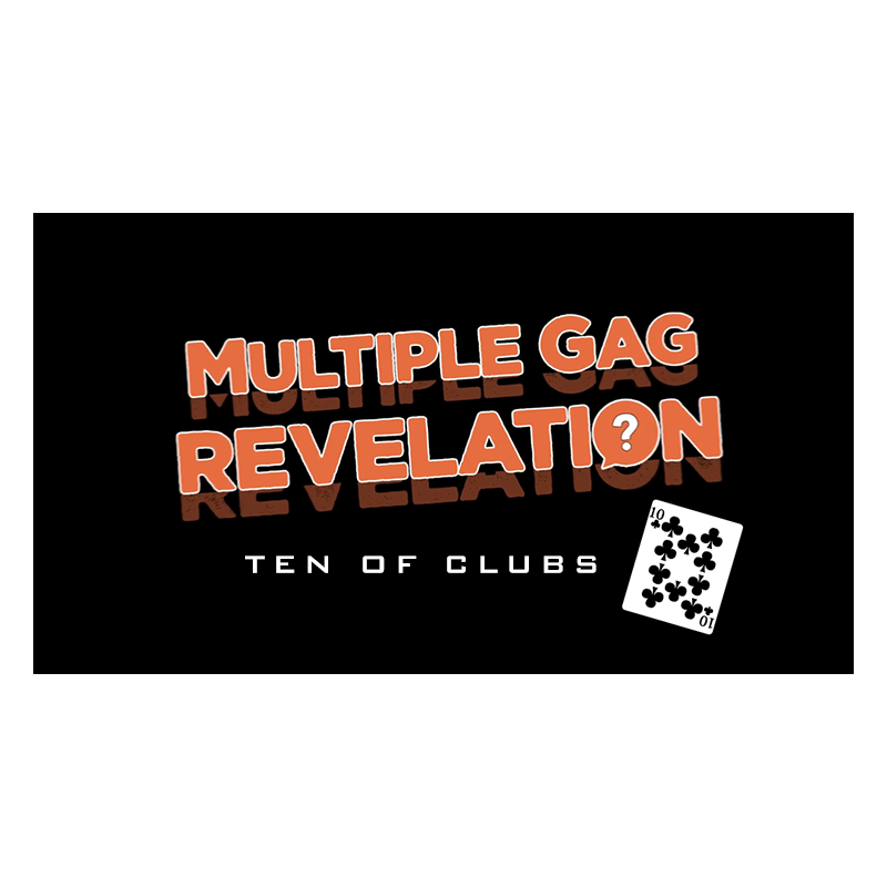 MULTIPLE GAG PREDICTION - PlayTime Magic DEFMA wwww.magiedirecte.com