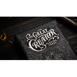 The Great Creator: Sky (Silver Foil) Edition Playing Cards by Riffle Shuffle wwww.magiedirecte.com