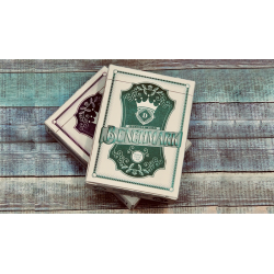 Benchmark (Teal) Playing Cards wwww.magiedirecte.com