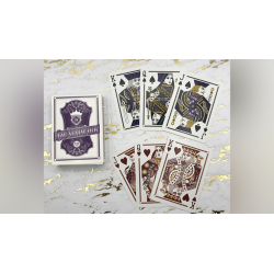 Benchmark (Purple) Playing Cards wwww.magiedirecte.com