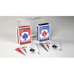Bicycle Rider Back Mini Limited Edition (2 Pack With Foil Tucks In Carat Case) by US Playing Card Co wwww.magiedirecte.com