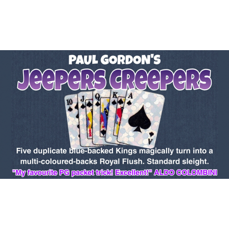 Jeepers Creepers - Paul Gordon wwww.magiedirecte.com