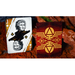 Red Rising Playing Cards by Midnight Cards wwww.magiedirecte.com