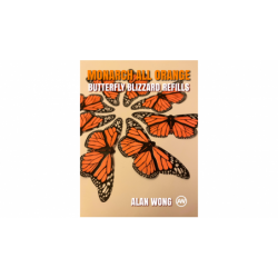 REFILL MONARCH/ORANGE - Butterfly Blizzard by Jeff McBride & Alan Wong wwww.magiedirecte.com