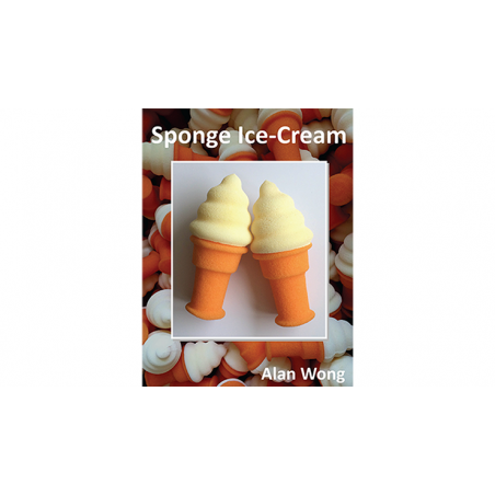Sponge Ice Cream Cone (2 Cones) - Alan Wong wwww.magiedirecte.com