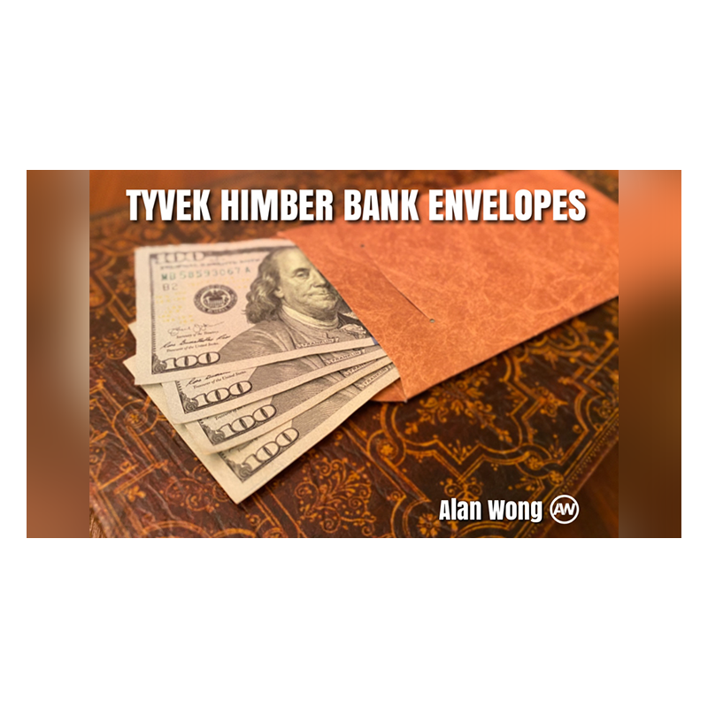 Tyvek Himber Bank Envelope SET by Alan Wong - Trick wwww.magiedirecte.com
