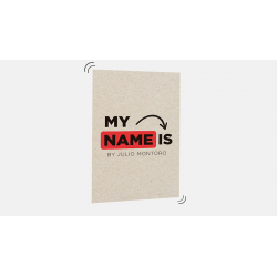 MY NAME IS (Gimmicks and Online Instructions) by Julio Montoro - Trick wwww.magiedirecte.com