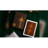 ACE FULTON'S 10 YEAR ANNIVERSARY TOBACCO BROWN PLAYING CARDS wwww.magiedirecte.com