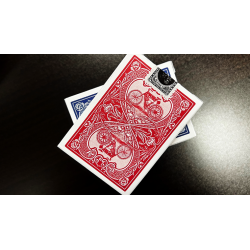 Bicycle Foil AutoBike No. 1 (Red) Playing Cards wwww.magiedirecte.com