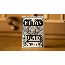 Fulton Plaid (Whisky White) Playing Cards wwww.magiedirecte.com