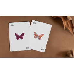 Butterfly Seasons Marked Playing Cards (Fall) by Ondrej Psenicka wwww.magiedirecte.com