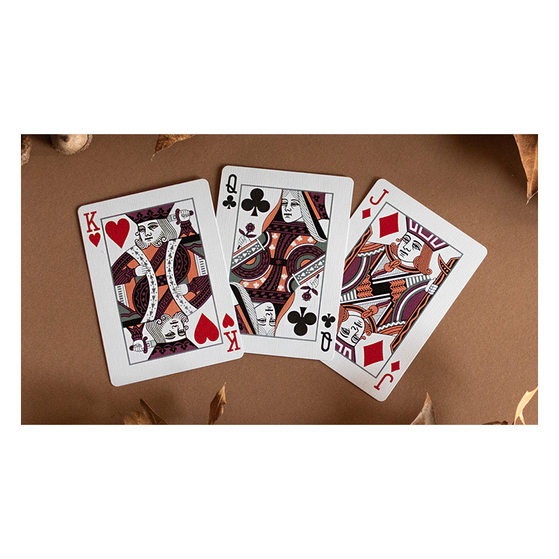 Butterfly Seasons Marked Playing Cards (Fall) by Ondrej Psenicka