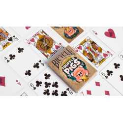 Bicycle Super Truffle Pigs Playing Cards wwww.magiedirecte.com