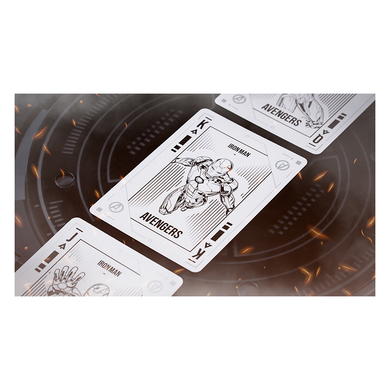 Iron Man MK1 Playing Cards Iron Man MK1 Playing Cards by Card