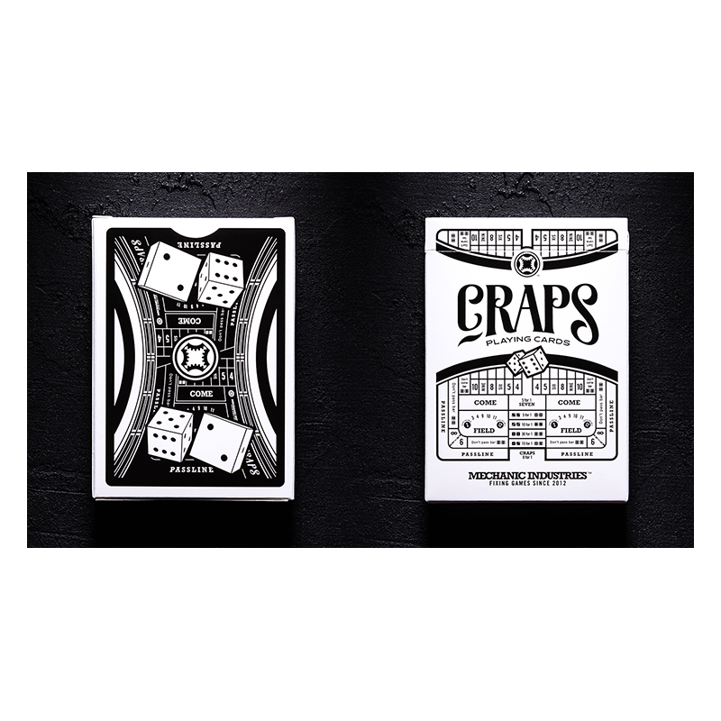 Craps Playing Cards (Gimmicks and Online Instructions) by Mechanic Industries - Trick wwww.magiedirecte.com