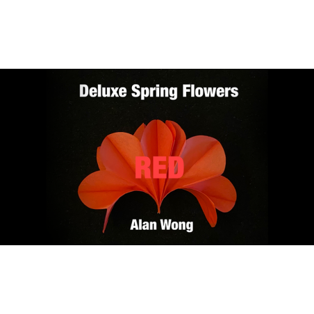 Deluxe Spring Flowers RED by Alan WOng - Trick wwww.magiedirecte.com