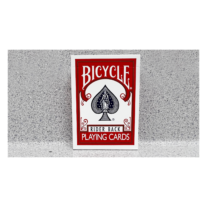 Bicycle 2 Faced Red (Mirror Deck Same on both sides) Playing Card wwww.magiedirecte.com