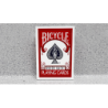 BICYCLE 2 FACED RED (Mirror Deck Same on both sides) wwww.magiedirecte.com