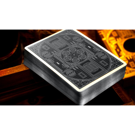 Rattler Gorge Gilded (Noir) Playing Cards wwww.magiedirecte.com